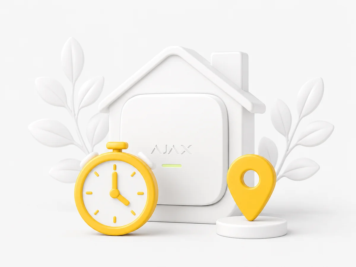 Scénarios intelligents - automation horaire et géofencing